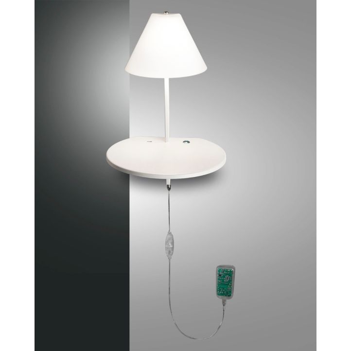 Fabas Luce LED-Wandleuchte GOODNIGHT weiß 3417-20-102