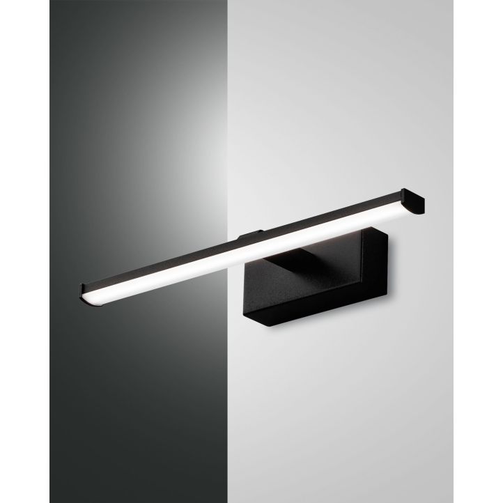 Fabas Luce LED-Wandleuchte NALA 30cm schwarz 3361-21-101 Fabas Luce LED-Wandleuchte NALA 30cm schwarz 3361-21-101
