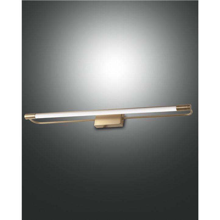 Fabas Luce LED-Wandleuchte RAPALLO 60cm Messing matt 3552-26-119 Fabas Luce LED-Wandleuchte RAPALLO 60cm Messing matt 3552-26-119