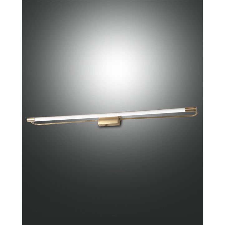 Fabas Luce LED-Wandleuchte RAPALLO 80cm Messing matt 3552-28-119 Fabas Luce LED-Wandleuchte RAPALLO 80cm Messing matt 3552-28-119
