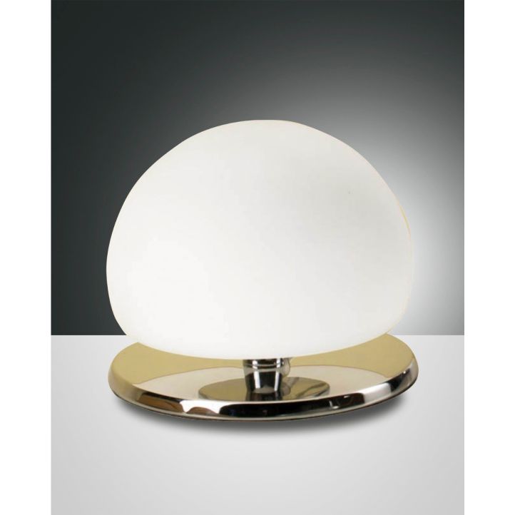 Fabas Luce Tischleuchte MORGANA chrom 3570-30-138 Fabas Luce Tischleuchte MORGANA chrom 3570-30-138