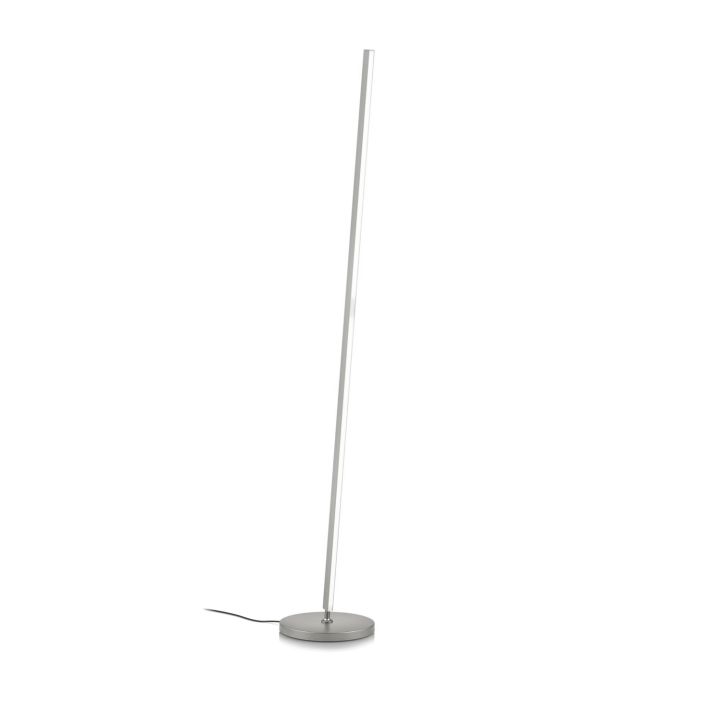 GKS Knapstein LED-Stehleuchte FABIA Nickel matt 41.992.05