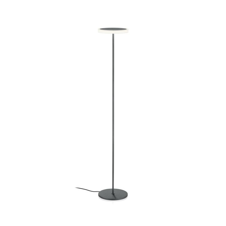 GKS Knapstein LED-Stehleuchte TILDA-S Schwarz metallic 41.993.61