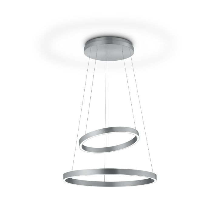 GKS Knapstein LED-Pendelleuchte LORA Nickel 51.494.05 GKS Knapstein LED-Pendelleuchte LORA Nickel 51.494.05