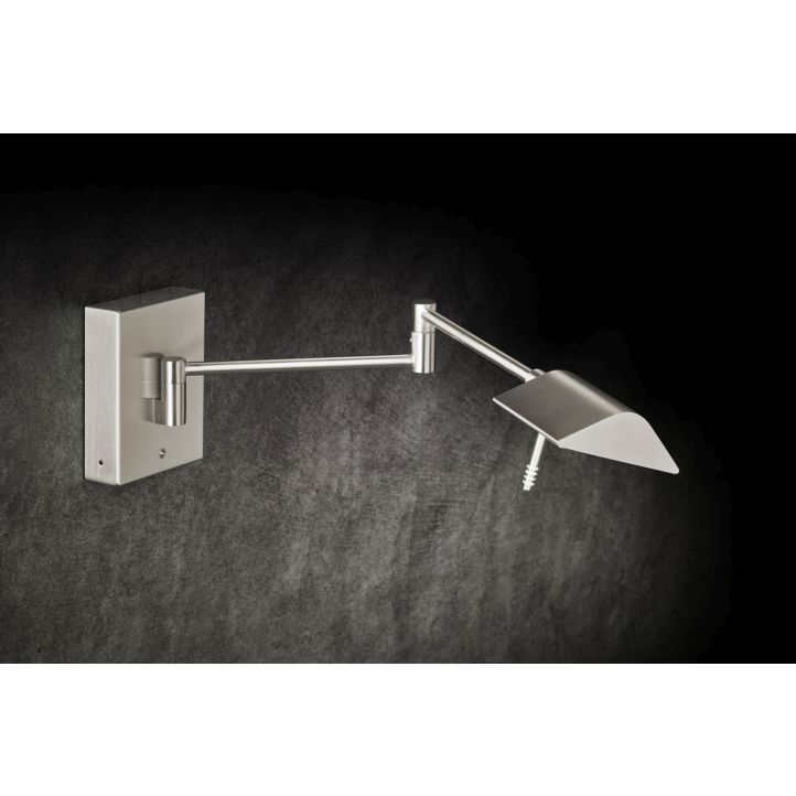 Holtkötter LED-Wandleuchte 9615 Nickel 9615-1-69 Holtkötter LED-Wandleuchte 9615 Nickel 9615-1-69