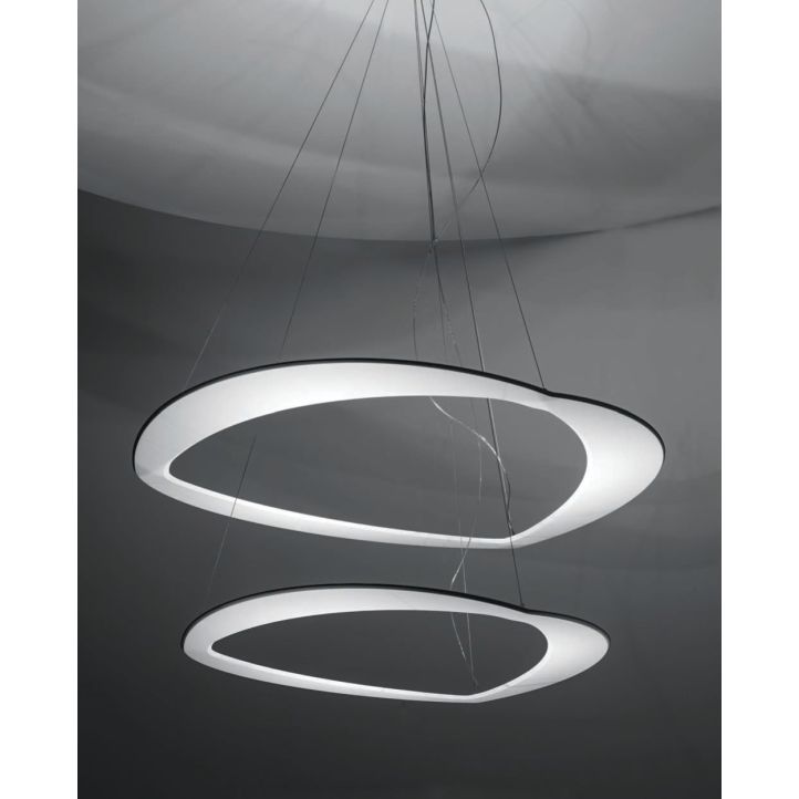 Icone-Minitallux LED-Pendelleuchte DIADEMA 50cm/70cm/90cm weiß/gold 2700K/3000K (2 Ringe) DIADEMA-S2 Icone-Minitallux LED-Pendelleuchte DIADEMA 50cm/70cm/90cm weiß/gold 2700K/3000K (2 Ringe) DIADEMA-S2