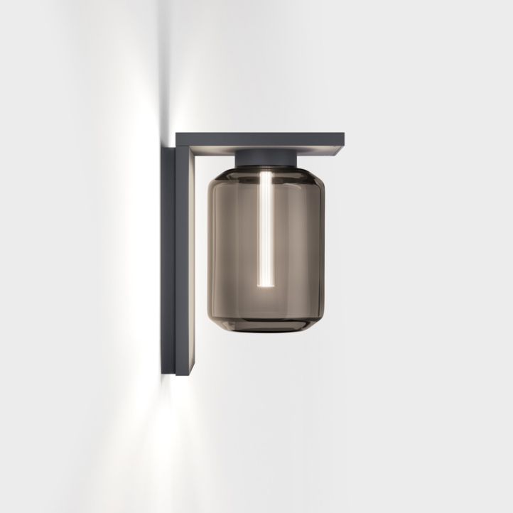 IP44.de Leuchten LED-Wandaußenleuchte DIA F anthrazit 91251-AN