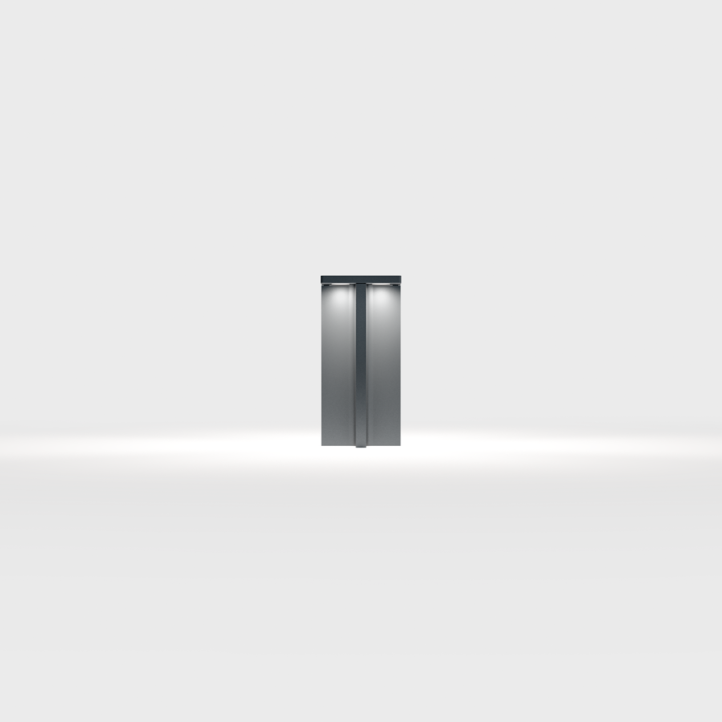 IP44.de Leuchten LED-Pollerleuchte MIR X 30cm anthrazit (eckig) 2700K 91001-27-AN IP44.de Leuchten LED-Pollerleuchte MIR X 30cm anthrazit (eckig) 2700K 91001-27-AN
