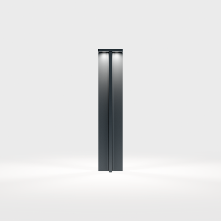 IP44.de Leuchten LED-Pollerleuchte MIR X 70cm anthrazit (eckig) 2700K 91002-27-AN IP44.de Leuchten LED-Pollerleuchte MIR X 70cm anthrazit (eckig) 2700K 91002-27-AN