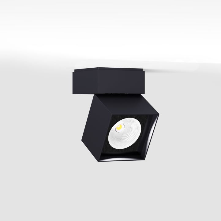 IP44.de LED-Deckenspot PRO S schwarz (eckig) 91810-S-BL IP44.de LED-Deckenspot PRO S schwarz (eckig) 91810-S-BL