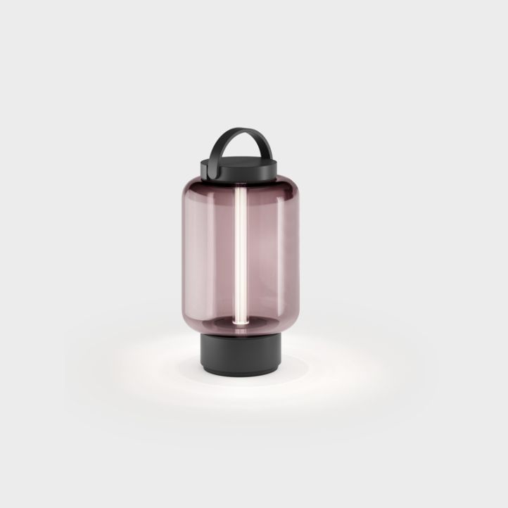 IP44.de Leuchten LED-Akku-Tischleuchte QU Schwarz - Rose 93950-JB-JA IP44.de Leuchten LED-Akku-Tischleuchte QU Schwarz - Rose 93950-JB-JA