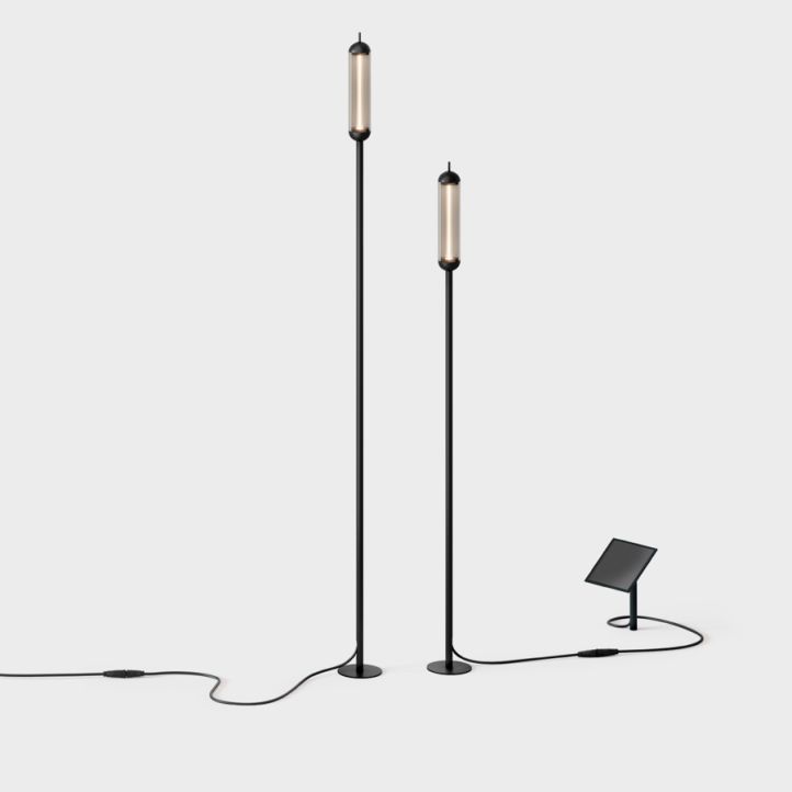 IP44.de Leuchten LED-Akku-Solar-Erdspießleuchte REED 125cm schwarz 93821-BL IP44.de Leuchten LED-Akku-Solar-Erdspießleuchte REED 125cm schwarz 93821-BL