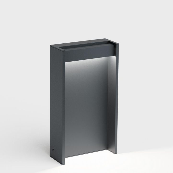 IP44.de LED-Pollerleuchte SLAT 40cm anthrazit 91031-AN IP44.de LED-Pollerleuchte SLAT 40cm anthrazit 91031-AN