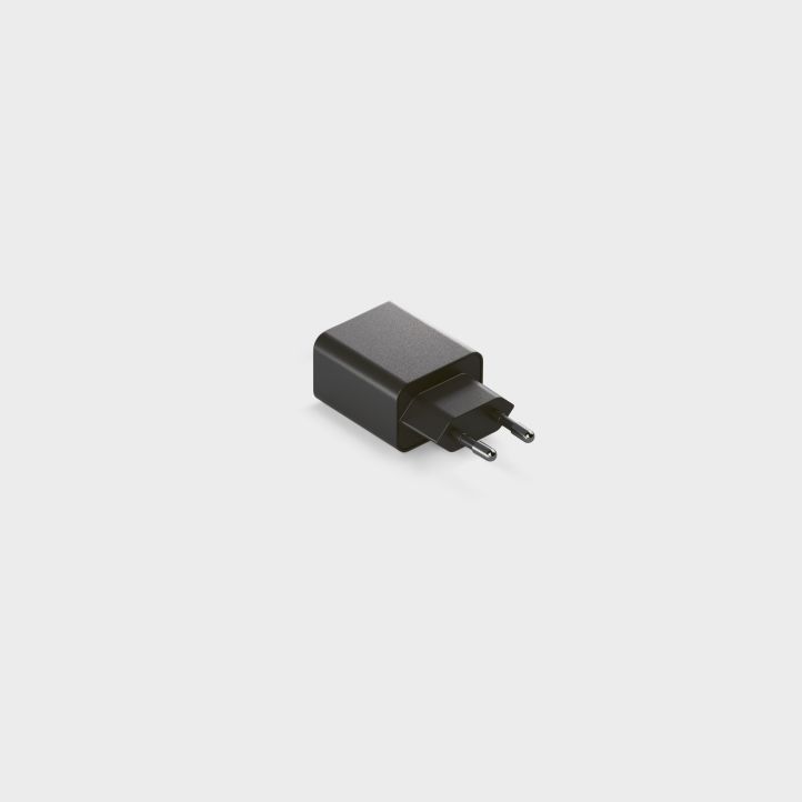 IP44.de Leuchten USB-C-Ladegerät SCHWARZ 55921-BL