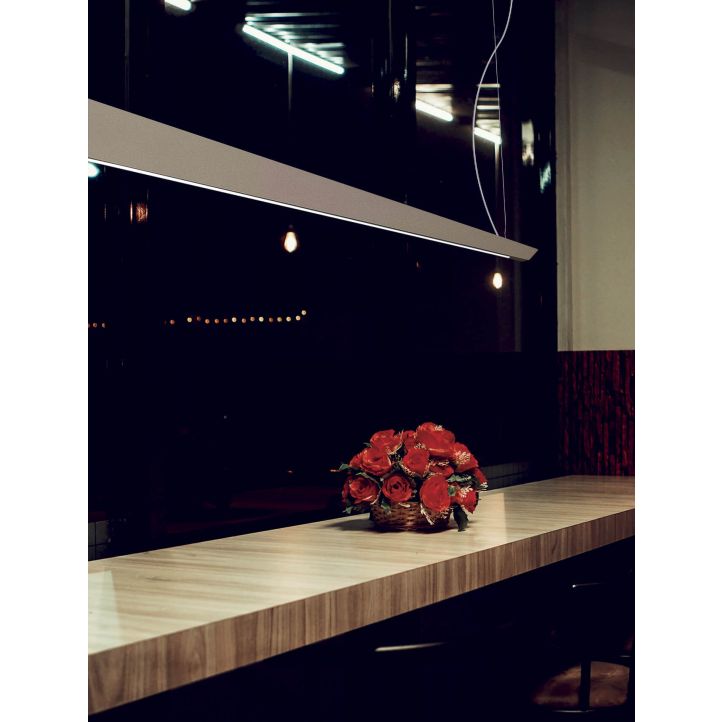 Cattaneo LED-Pendelleuchte Katana Sandy 130 cm 870/130 S2-Sandy Cattaneo LED-Pendelleuchte Katana Sandy 130 cm 870/130 S2-Sandy