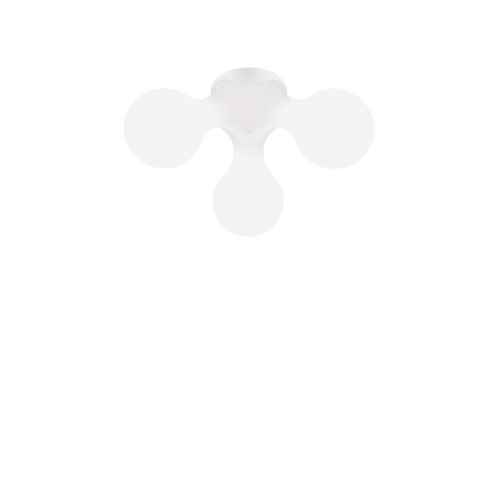 Kundalini Wand-/Deckenleuchte ATOMIUM Weiß 011891BIEU