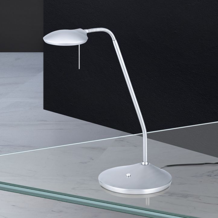 Hausmarke LED-Tischleuchte COBRA LA 4-1189 satin Hausmarke LED-Tischleuchte COBRA LA 4-1189 satin