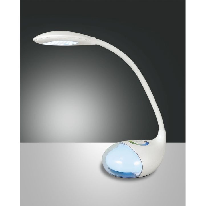 Fabas Luce LED-Tischleuchte SORRENTO Weiß 3379-30-102 Fabas Luce LED-Tischleuchte SORRENTO Weiß 3379-30-102