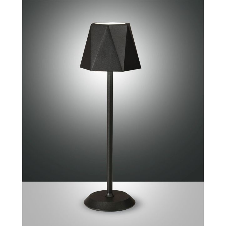 Fabas Luce LED-Akku-Tischleuchte KATY Schwarz 3678-30-101 Fabas Luce LED-Akku-Tischleuchte KATY Schwarz 3678-30-101