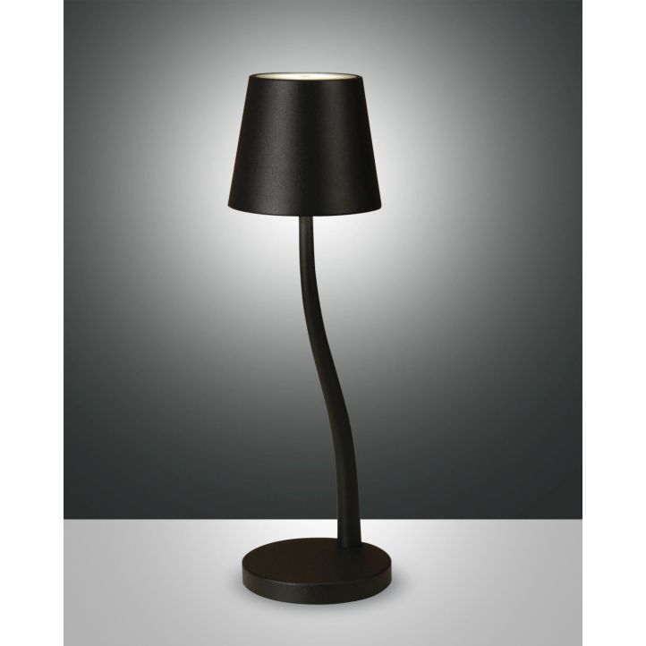 Fabas Luce LED-Tischleuchte JUDY Schwarz 3679-30-101 Fabas Luce LED-Tischleuchte JUDY Schwarz 3679-30-101