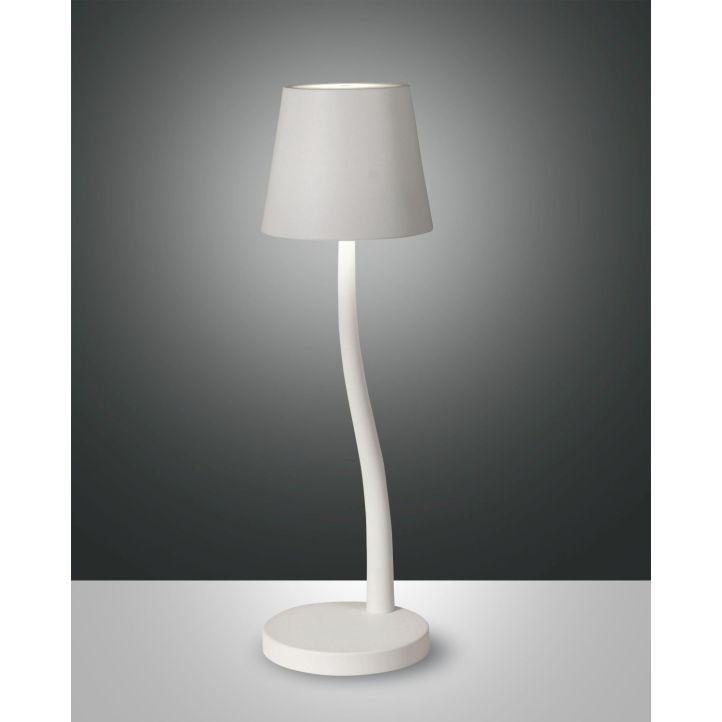 Fabas Luce LED-Tischleuchte JUDY Weiß 3679-30-102 Fabas Luce LED-Tischleuchte JUDY Weiß 3679-30-102