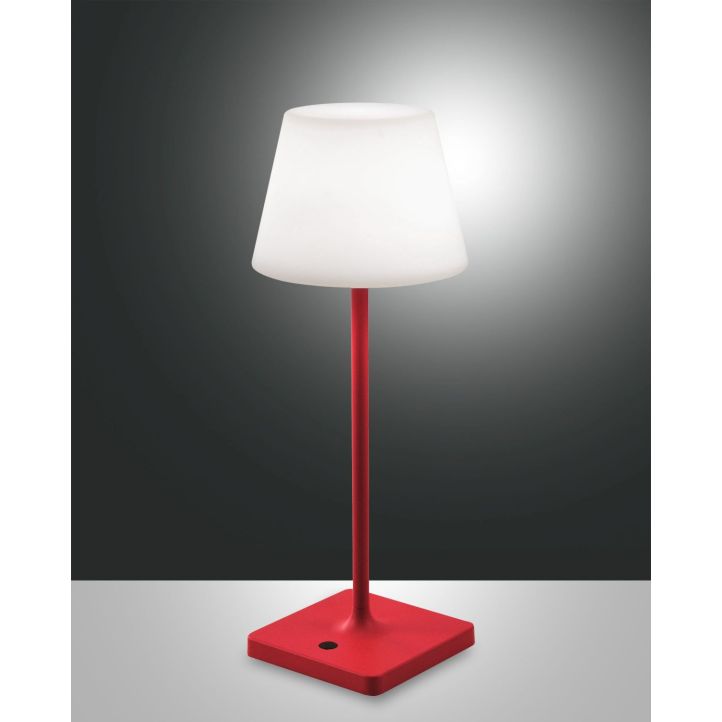 Fabas Luce LED-Tischleuchte ADAM Rot 3701-30-104 Fabas Luce LED-Tischleuchte ADAM Rot 3701-30-104
