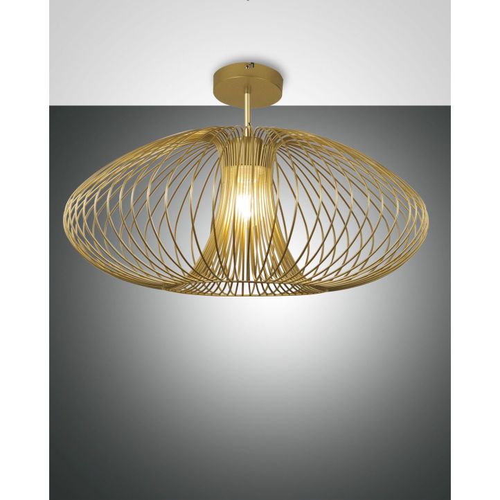 Fabas Luce Deckenleuchte FASSA Gold matt 3706-65-225 Fabas Luce Deckenleuchte FASSA Gold matt 3706-65-225