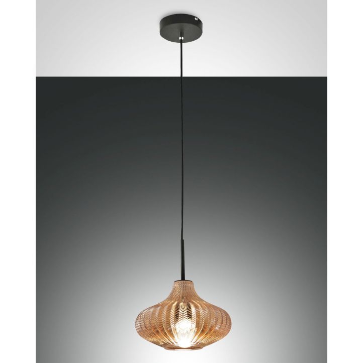Fabas Luce Pendelleuchte BUDELLI Amber 3723-40-125 Fabas Luce Pendelleuchte BUDELLI Amber 3723-40-125