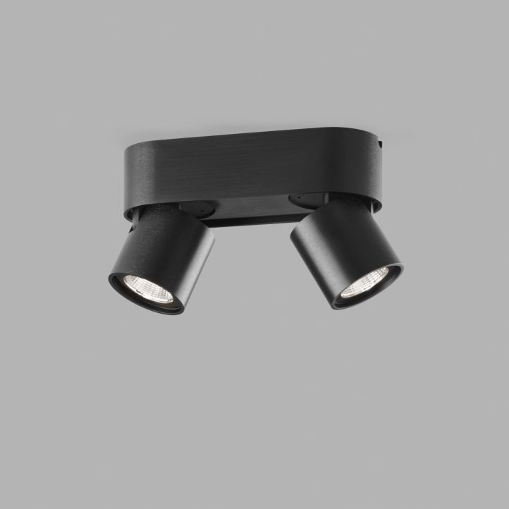 Light-Point 2er-LED-Deckenspot AURA schwarz 270991