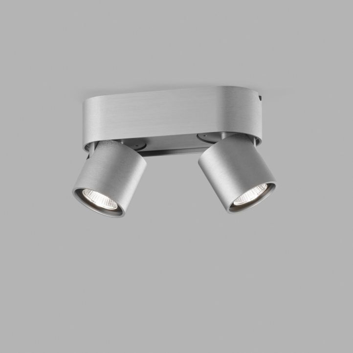 Light-Point 2er-LED-Deckenspot AURA titan 270993