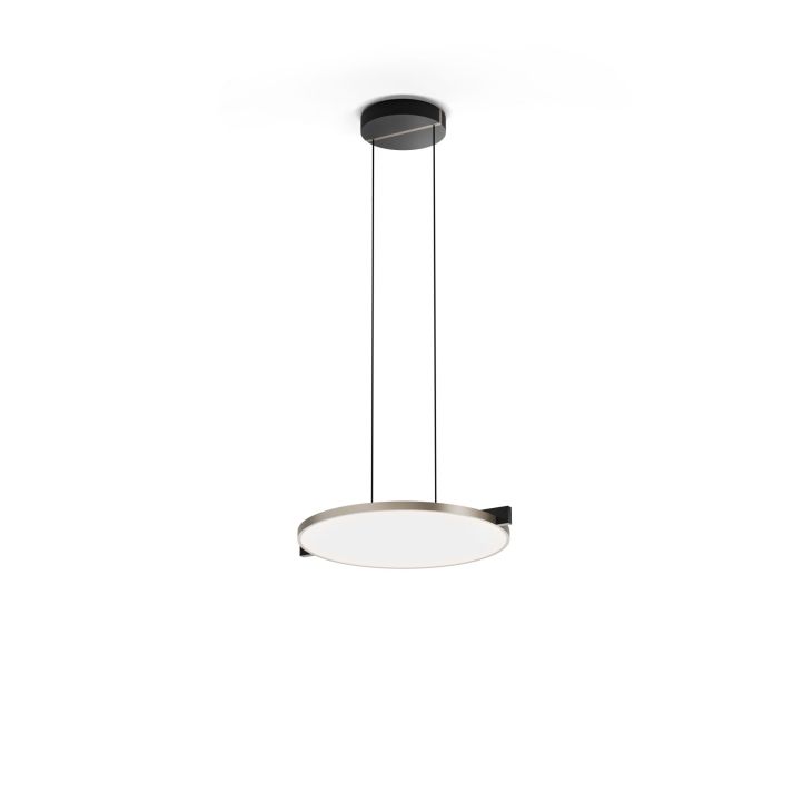 Light-Point LED-Pendelleuchte INLAY S3 Ø438 DISC Schwarz/Satin Gold 900028 Porsche Design Light-Point LED-Pendelleuchte INLAY S3 Ø438 DISC Schwarz/Satin Gold 900028 Porsche Design