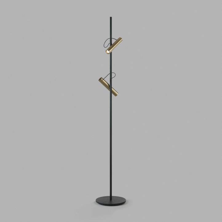 Light-Point LED-Stehleuchte SPIRIT schwarz/Messing 270642 Light-Point LED-Stehleuchte SPIRIT schwarz/Messing 270642