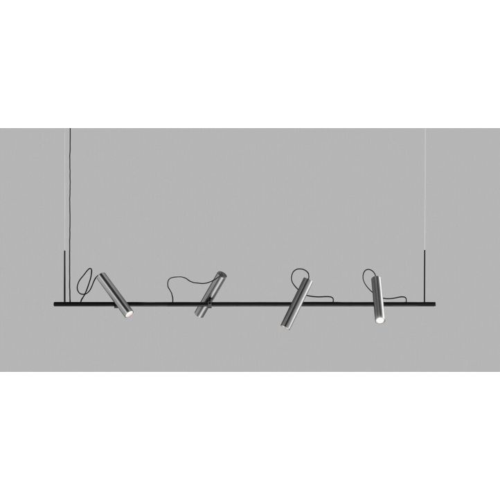 Light-Point 4er-LED-Pendelleuchte SPIRIT 150cm titan 270624 Light-Point 4er-LED-Pendelleuchte SPIRIT 150cm titan 270624