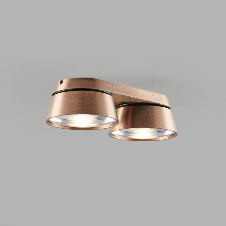 Light-Point 2er-LED-Spot VANTAGE 28x13cm rosegold 270832 Light-Point 2er-LED-Spot VANTAGE 28x13cm rosegold 270832