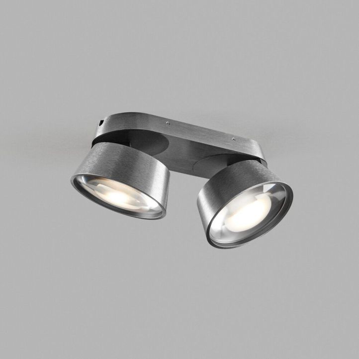 Light-Point 2er-LED-Spot VANTAGE 22x10cm titan 270823 Light-Point 2er-LED-Spot VANTAGE 22x10cm titan 270823