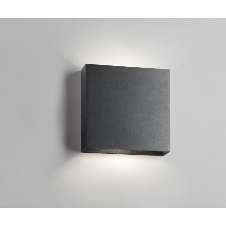 Light-Point LED-Wandleuchte COMPACT 25x25cm (up&down) 3000K schwarz 256338 Light-Point LED-Wandleuchte COMPACT 25x25cm (up&down) 3000K schwarz 256338