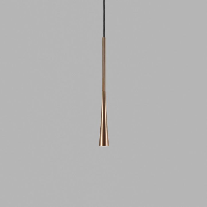 Light-Point LED-Einzelpendel DROP 60cm rosegold 2700K 270482