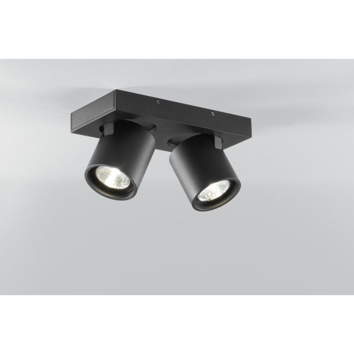 Light-Point LED-2er-Spot FOCUS 2 schwarz/weiß/Messing/rosegold 2700K/3000K Light-Point LED-2er-Spot FOCUS 2 schwarz/weiß/Messing/rosegold 2700K/3000K