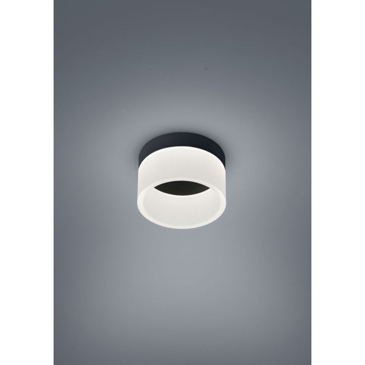 Helestra LED-Deckenleuchte LIV Schwarz matt 15 cm 15/1732.22 Helestra LED-Deckenleuchte LIV Schwarz matt 15 cm 15/1732.22
