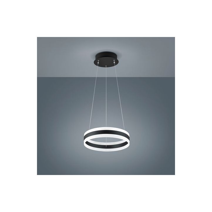 Helestra LED-Pendelleuchte LIV 40cm schwarz 26/1692.22 Helestra LED-Pendelleuchte LIV 40cm schwarz 26/1692.22
