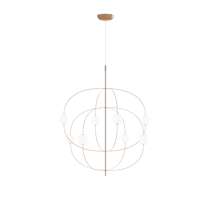 Lodes LED-Pendelleuchte AXIA 78cm Bronze 2700K 25121 4627