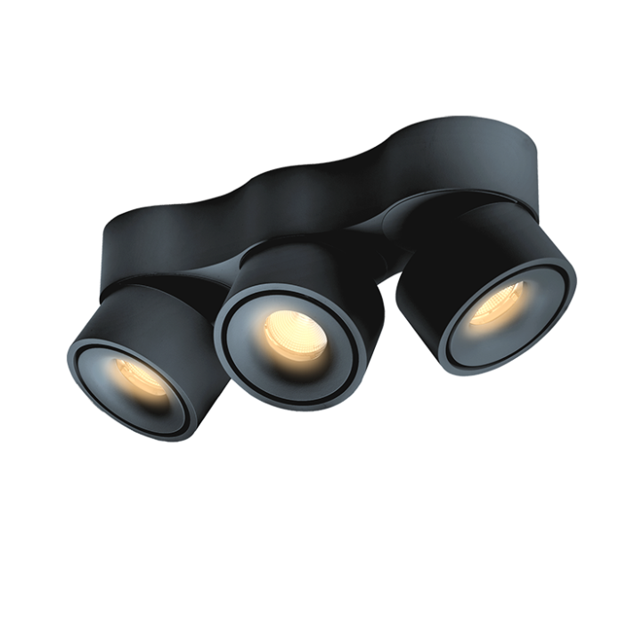 Lumexx 3er-LED-Spot EASY TRIPLE schwarz 2-215-11-2 Lumexx 3er-LED-Spot EASY TRIPLE schwarz 2-215-11-2