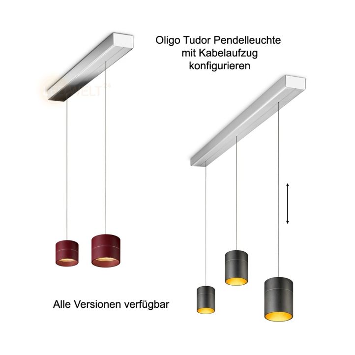 Oligo TUDOR LED-Pendelleuchte mit Höhenverstellung Oligo TUDOR LED-Pendelleuchte mit Höhenverstellung