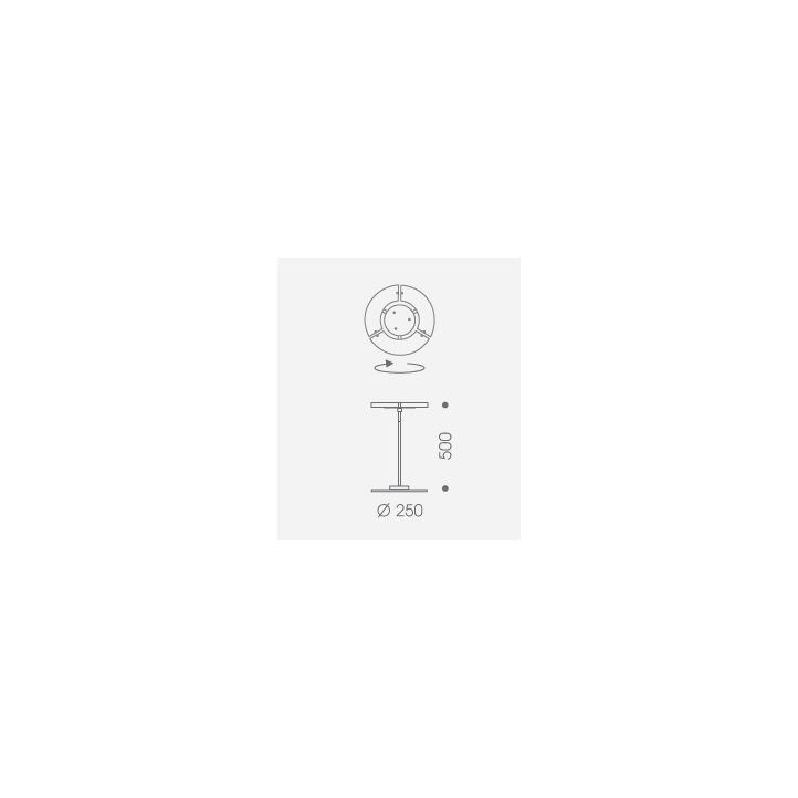 Oligo TRINITY LED-Tischleuchte 45-896-10-11 53-3200218