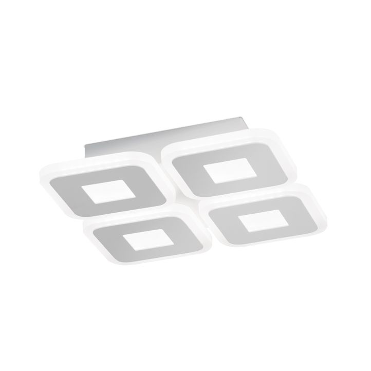 Orion LED-Deckenleuchte DOMINO 27x27cm DL 7-655/4 weiß Orion LED-Deckenleuchte DOMINO 27x27cm DL 7-655/4 weiß