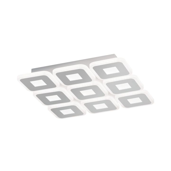 Orion LED-Deckenleuchte DOMINO 41x41cm DL 7-655/9 weiß Orion LED-Deckenleuchte DOMINO 41x41cm DL 7-655/9 weiß