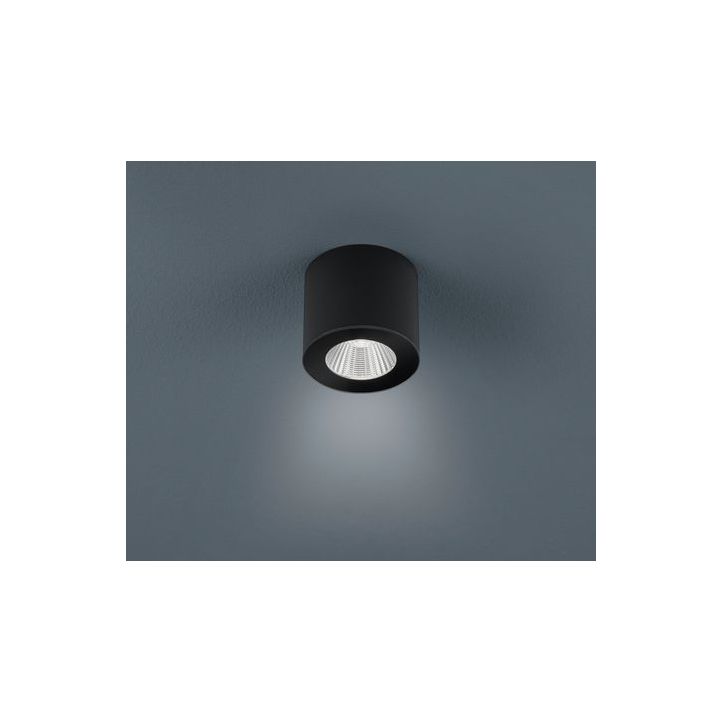 Helestra LED-Deckenleuchte OSO schwarz 15/1553.22