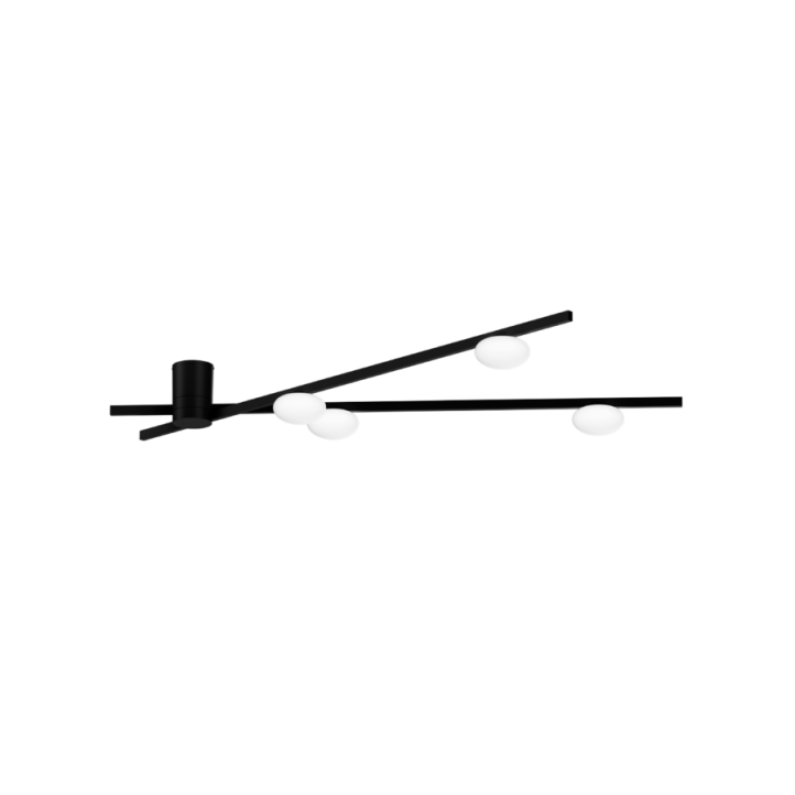 Wever & Ducré LED-Deckenleuchte PERLEZ SPIN CEILING SURF 1.0 - 2700K BW 192784BW3 Wever & Ducré LED-Deckenleuchte PERLEZ SPIN CEILING SURF 1.0 - 2700K BW 192784BW3