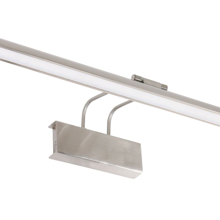 Steinhauer Lighting LED-Wandleuchte LITHO LED Silber 60 cm 2431ST Steinhauer Lighting LED-Wandleuchte LITHO LED Silber 60 cm 2431ST
