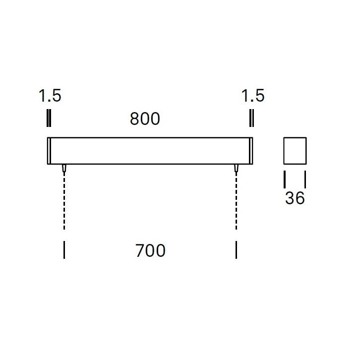 Ribag ARVA 2er-Baldachin 80cm